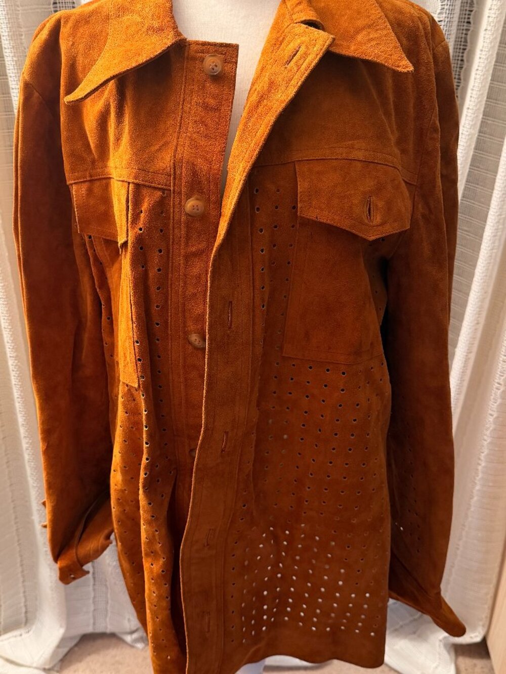 Leather/ suede Jacket